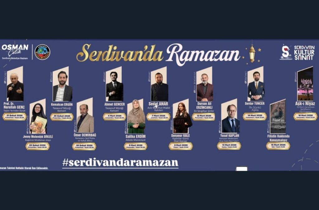 Serdivan’da Ramazan Ayı Kültür ve Sanat Etkinlikleri Başlıyor